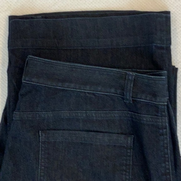 Dark rinse curvy trouser jeans - Picture 2 of 2